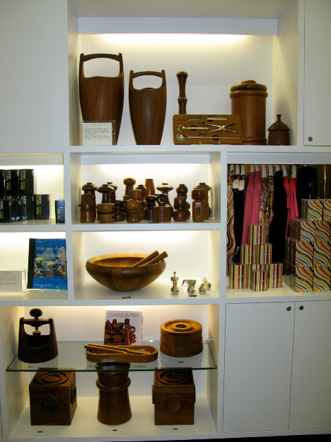 Amazing Dansk display at Paul Smith San Francisco.