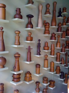 Detail of the display