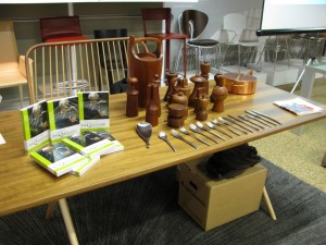 Display of Jens Quistgaard designs at Design Within Reach, Potrero Studio