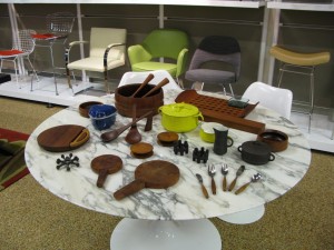 Display of Jens Quistgaard designs at Design Within Reach, Potrero Studio